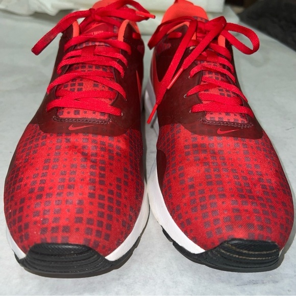 Nike Air Max Tavas Print [742781-600] Running Red/Burgundy-White Size 11M - Picture 3 of 11